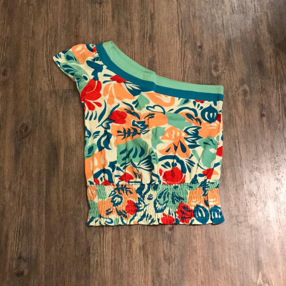 Floral printed shirt